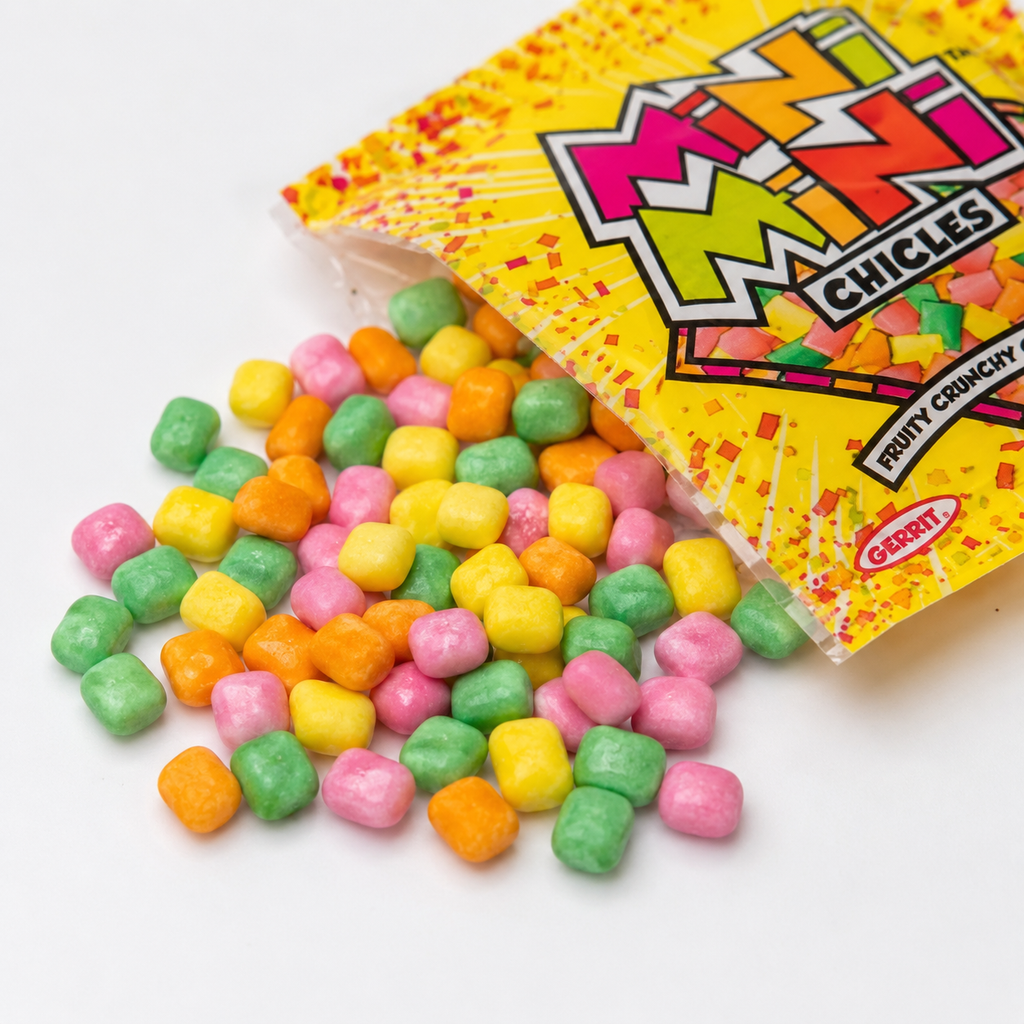 Mini Mini Chicles Fruit Gum | Tiny Size Chiclets Mini Gum Candy
