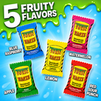 Toxic Waste Sour Candy | Wrapped Hard Candy Extreme Sour Candy (Select Your Size)