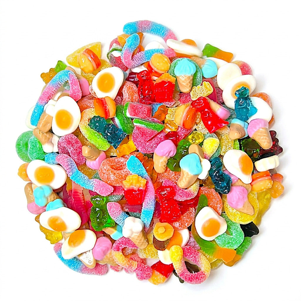 Party Candy Mix Unwrapped 4 LB | 10 Different Assorted Candy Mix for Parties