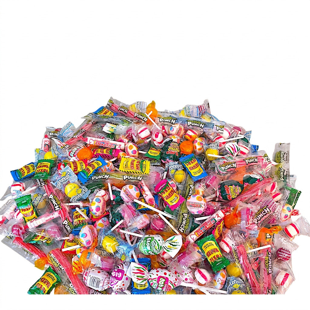 Party Candy Mix Wrapped 4 LB | 10 Different Assorted Candy Mix for Parties