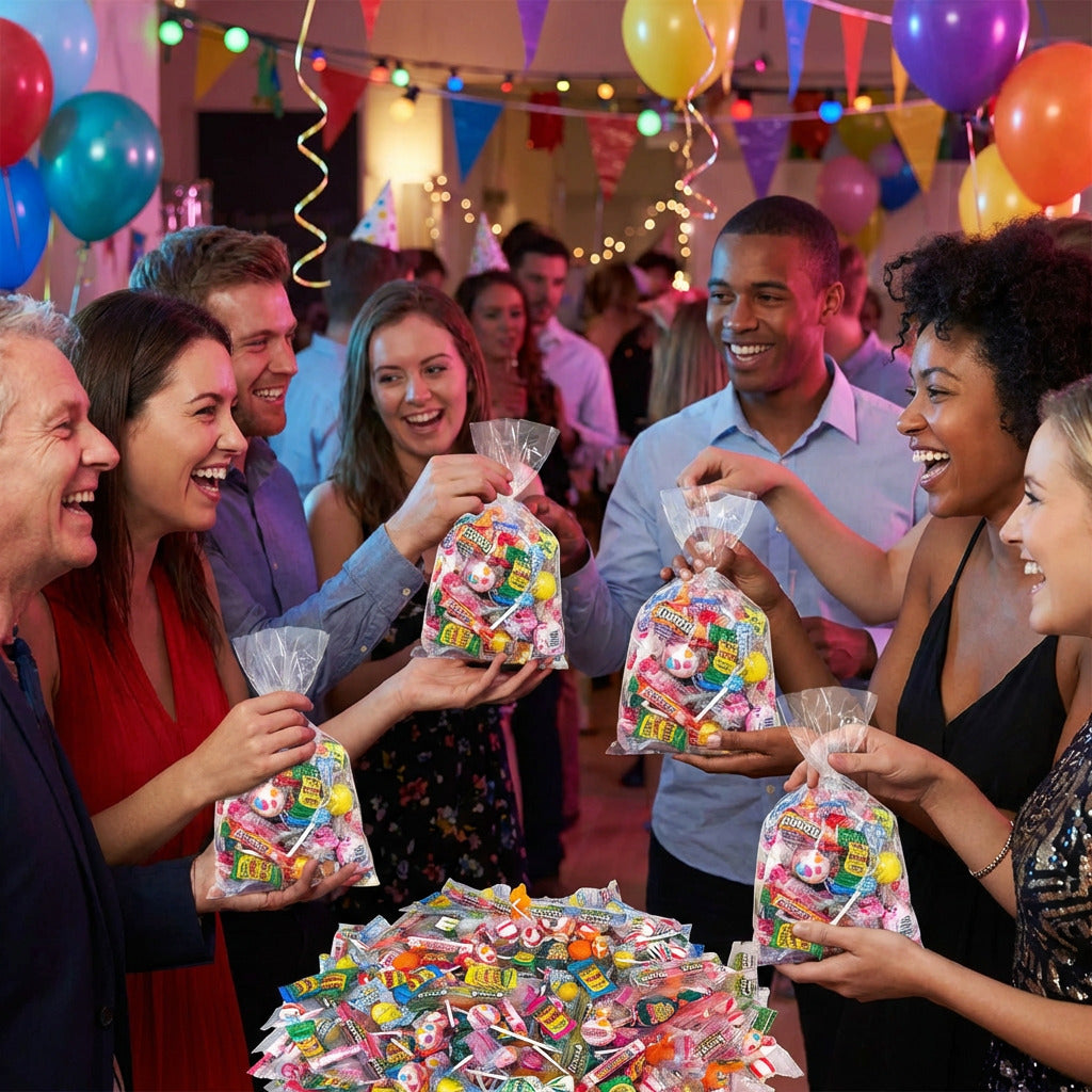 Party Candy Mix Wrapped 4 LB | 10 Different Assorted Candy Mix for Parties