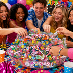 Party Candy Mix Wrapped 4 LB | 10 Different Assorted Candy Mix for Parties