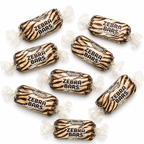 Zebra Bars Peanut Butter Candy - Nostalgia Hard Candy