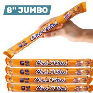 Chick-O-Stick 8" Jumbo Bars Pack of 5 | Crunchy Peanut Butter Coconut Candy - Image 1
