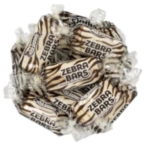 Zebra Bars Peanut Butter Candy - Nostalgia Hard Candy - Image 4