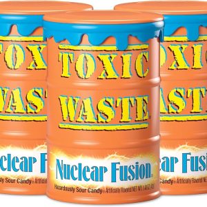 Toxic Waste Candy | Sour Drums, Nuclear Fusion & Smog Balls Candy - 12 Pack, Toxic Waste Nuclear Fusion 1 Toxic Waste Candy | Sour Drums, Nuclear Fusion & Smog Balls Candy - 12 Pack, Toxic Waste Nuclear Fusion - Image 1