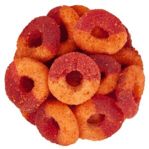 Gummy Rings Candy | Peach Rings, Mexican Chamoy Chili Rings, Green Apple Rings, Raspberry Rings & Watermelon Rings (Your Selection) - Image 6