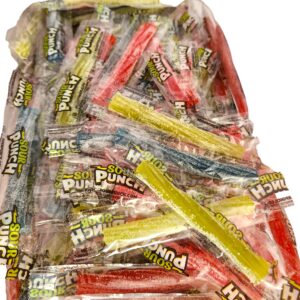 Sour Punch Twists Wrapped | Sour Candy Twists, Bulk Candy - 4 Assorted Flavors, Blue Raspberry, Cherry, Strawberry & Green Apple - Image 3