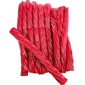 Jumbo 6 Inch Licorice Twists Candy | Pick Your Flavor | Soft Chewy Fruit Candy - Big Scoop 16 oz (1 LB), Strawberry Twist Licorice 1 Jumbo 6 Inch Licorice Twists Candy | Pick Your Flavor | Soft Chewy Fruit Candy - Big Scoop 16 oz (1 LB), Strawberry Twist Licorice - Image 1