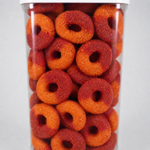 Gummy Rings Candy | Peach Rings, Mexican Chamoy Chili Rings, Green Apple Rings, Raspberry Rings & Watermelon Rings (Your Selection) - Image 15