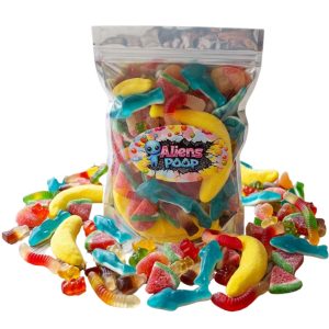 Mega Gummy Mix 1 Pound | (Not Sour) 7 Different Assorted Sweet Candy, Bulk Candy - Image 5