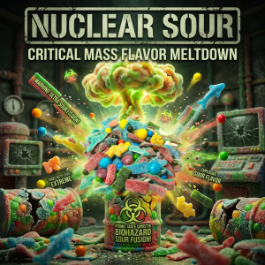 Aliens Poop Nuclear Sour Candy Mix Challenge 1 Pound | 6 Different Extreme Sour Candy Mix - Image 5