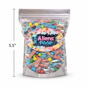 Aliens Poop Nuclear Sour Candy Mix Challenge 1 Pound | 6 Different Extreme Sour Candy Mix - Image 9