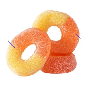 Gummy Rings Candy | Peach Rings, Mexican Chamoy Chili Rings, Green Apple Rings, Raspberry Rings & Watermelon Rings (Your Selection) - Image 8