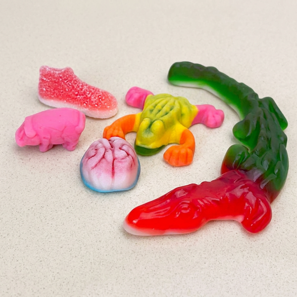 Aliens Poop Weird Gummy Mix 1 POUND | 5 Different Forms Funny Novelty Gummy Candy Mix 3 weird forms44 1