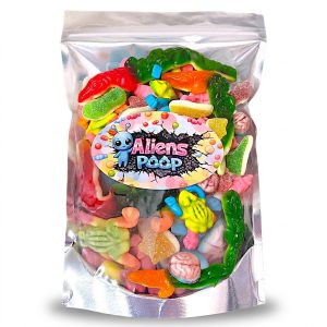 Aliens Poop Weird Gummy Mix 1 POUND | 5 Different Forms Funny Novelty Gummy Candy Mix 16 Aliens Poop Weird Gummy Mix 1 POUND | 5 Different Forms Funny Novelty Gummy Candy Mix - Image 7