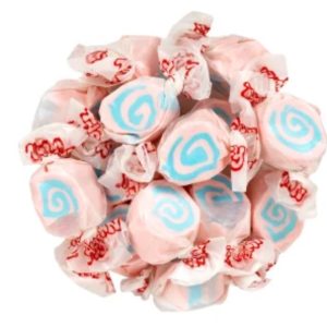 Salt Water Taffy Candy | Salt Water Taffy Flavors & Soft Chewy Taffy (Your Selection) - Big Scoop 16 oz (1 LB), Cotton Candy Taffy - Image 1