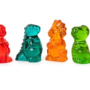 Build Your Own Crazy Forms Gummy Mix Sweet Candy ( NOT SOUR) Cupcakes, Dinosaurs, Brains, Eggs, Gators, Ice Cream (Your Selection ) - Big Daddy 32 oz (2 LB), Dinosaurs