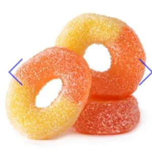 Build Your Own Gummy Candy Mix | Custom Gummies Candy Mix (Not Sour) Your Selection - Big Daddy 32 oz (2 LB), Peach Rings - Image 1
