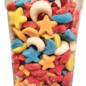 Stars and Moons Sour Gummy Candy | Bag of Gummies | Bulk Candy 19 Stars and Moons Sour Gummy Candy | Bag of Gummies | Bulk Candy - Image 10