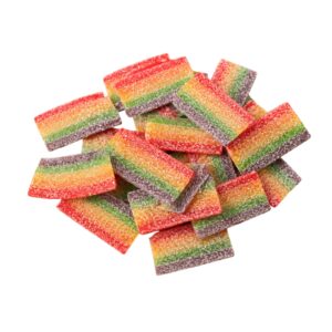 Rainbow Sour Belt Bites | 16 oz (1 LB) - Bulk Candy