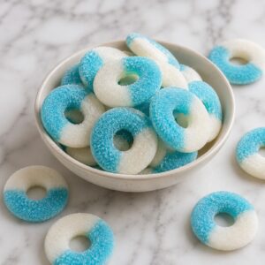 Blue Raspberry Rings Gummy Candy | 16 oz (1 LB) Bag of Gummies | Bulk Candy - Image 6