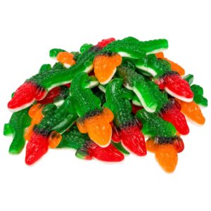 Aligator 6" Gummy Candy | 32 oz (2 LB) Bag of Gummies | Bulk Candy 12 Aligator 6" Gummy Candy | 32 oz (2 LB) Bag of Gummies | Bulk Candy - Image 2