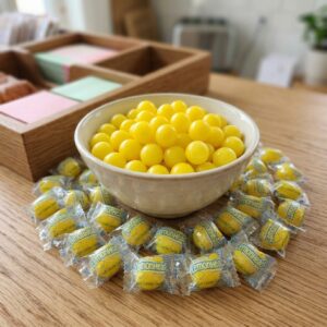 Lemonheads Wrapped Candy 110 Pieces | 32 oz (2 LB) Classic Lemon Candy, Bulk Candy 7 Lemonheads Wrapped Candy 110 Pieces | 32 oz (2 LB) Classic Lemon Candy, Bulk Candy - Image 3