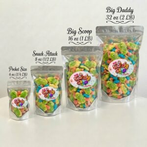 Rainforest Frogs Gummy Candy | Bag of Gummies | Bulk Candy 6 Rainforest Frogs Gummy Candy | Bag of Gummies | Bulk Candy - Image 3