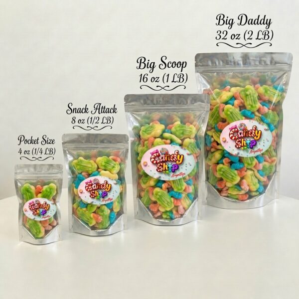 Rainforest Frogs Gummy Candy | Bag of Gummies | Bulk Candy 2 frogspack