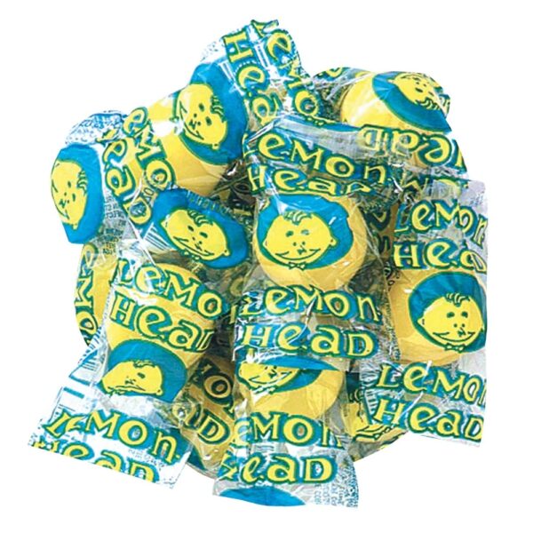 Lemonheads Wrapped Candy 110 Pieces | 32 oz (2 LB) Classic Lemon Candy, Bulk Candy 3 lemon h