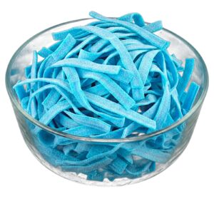 9" Blue Raspberry Sour Belts | 32 oz (2 LB) Gelatin-Free - Bulk Candy - By Dorval - Image 13