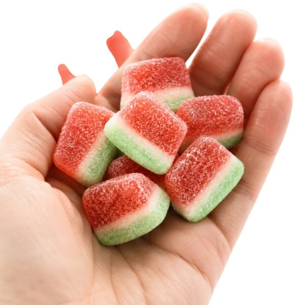 Watermelon Wedges Sour Gummy Candy | Bag of Gummies | Bulk Candy 4 sour watermelon gummy21