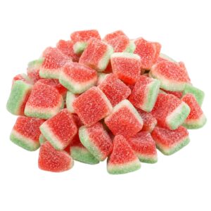 Watermelon Wedges Sour Gummy Candy | 16 oz (1 LB) Bag of Gummies | Bulk Candy