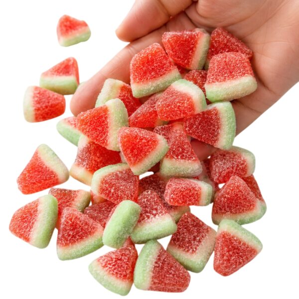 Watermelon Wedges Sour Gummy Candy | Bag of Gummies | Bulk Candy 3 sour watermelon gummy25