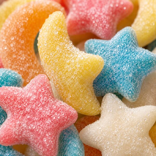 Stars and Moons Sour Gummy Candy | Bag of Gummies | Bulk Candy 8 stars moon gummy21