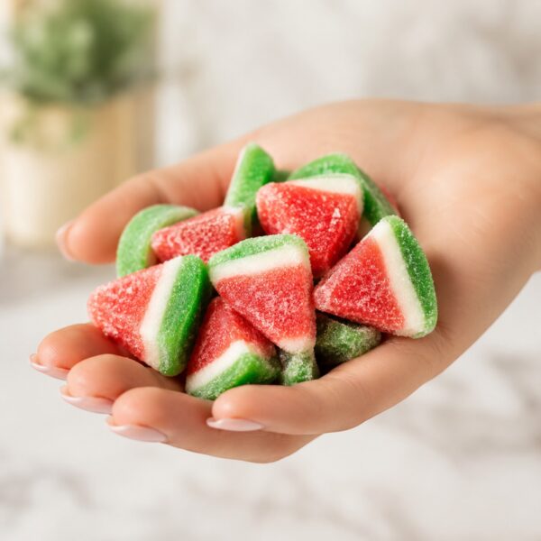 Watermelon Wedges Sweet Gummy Candy | 16 oz (1 LB) Bag of Gummies | Bulk Candy 1 sweet watermelon21