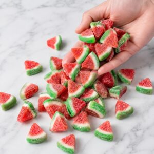 Watermelon Wedges Sweet Gummy Candy | 16 oz (1 LB) Bag of Gummies | Bulk Candy 8 Watermelon Wedges Sweet Gummy Candy | 16 oz (1 LB) Bag of Gummies | Bulk Candy - Image 4