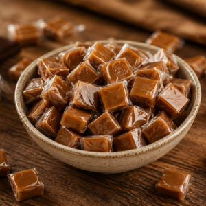 Original Wrapped Caramel Squares Candy - 60 Pieces per Pound - Nostalgia Candy, Bulk Candy - Image 3