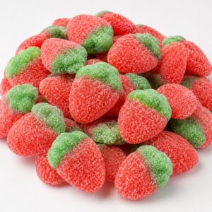 Wild Strawberry Gummy Candy | 16 oz (1 LB) Bag of Gummies | Bulk Candy